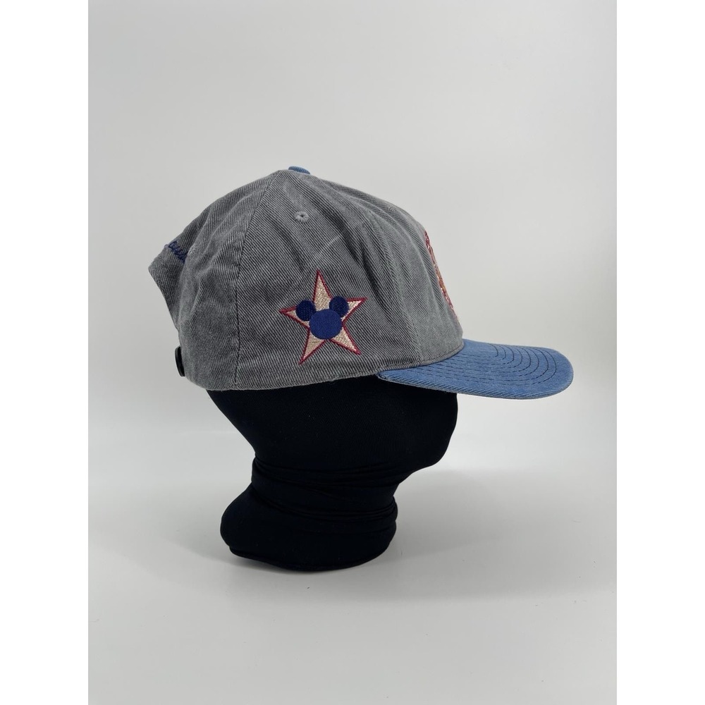 Unisex Mickey Mouse M 1928 Grey Blue OS Snapback Baseball Cap Hat USTEDES - Picture 5 of 7
